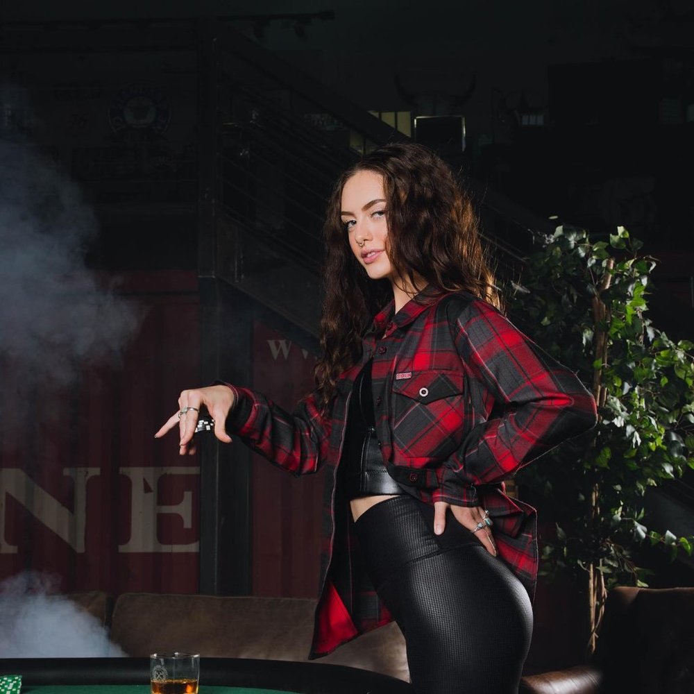 DIXXON  ROYAL FLUSH Flannel  Women's XL